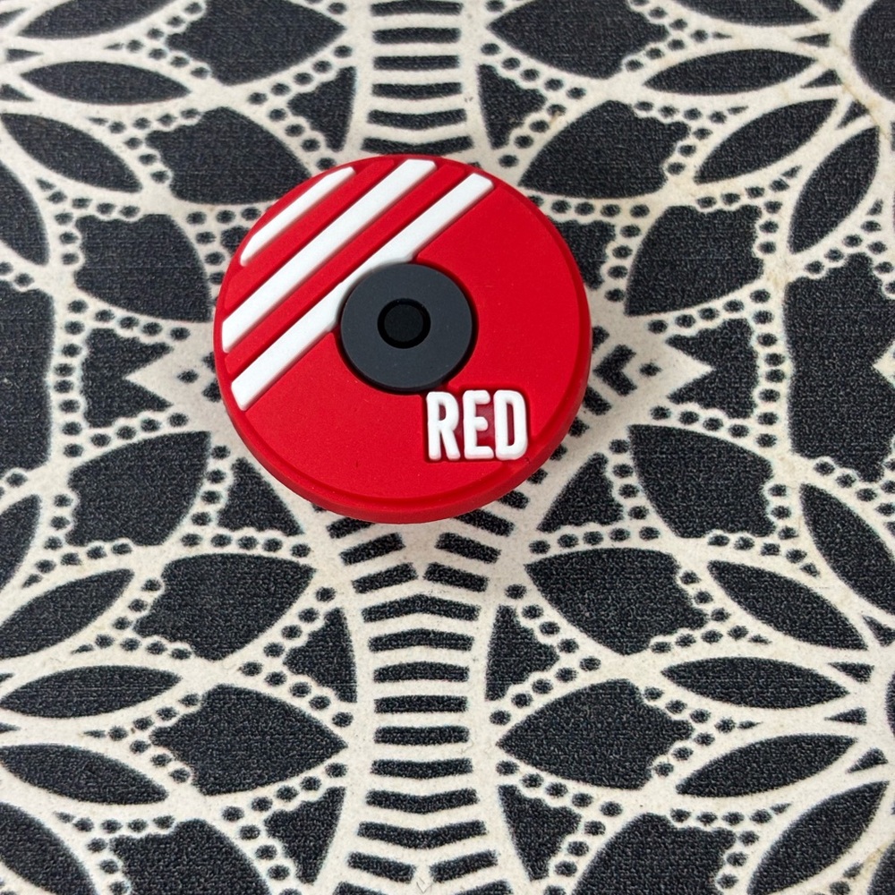 T Swift (inspired) Red Album Shoe Charm / Jibbit